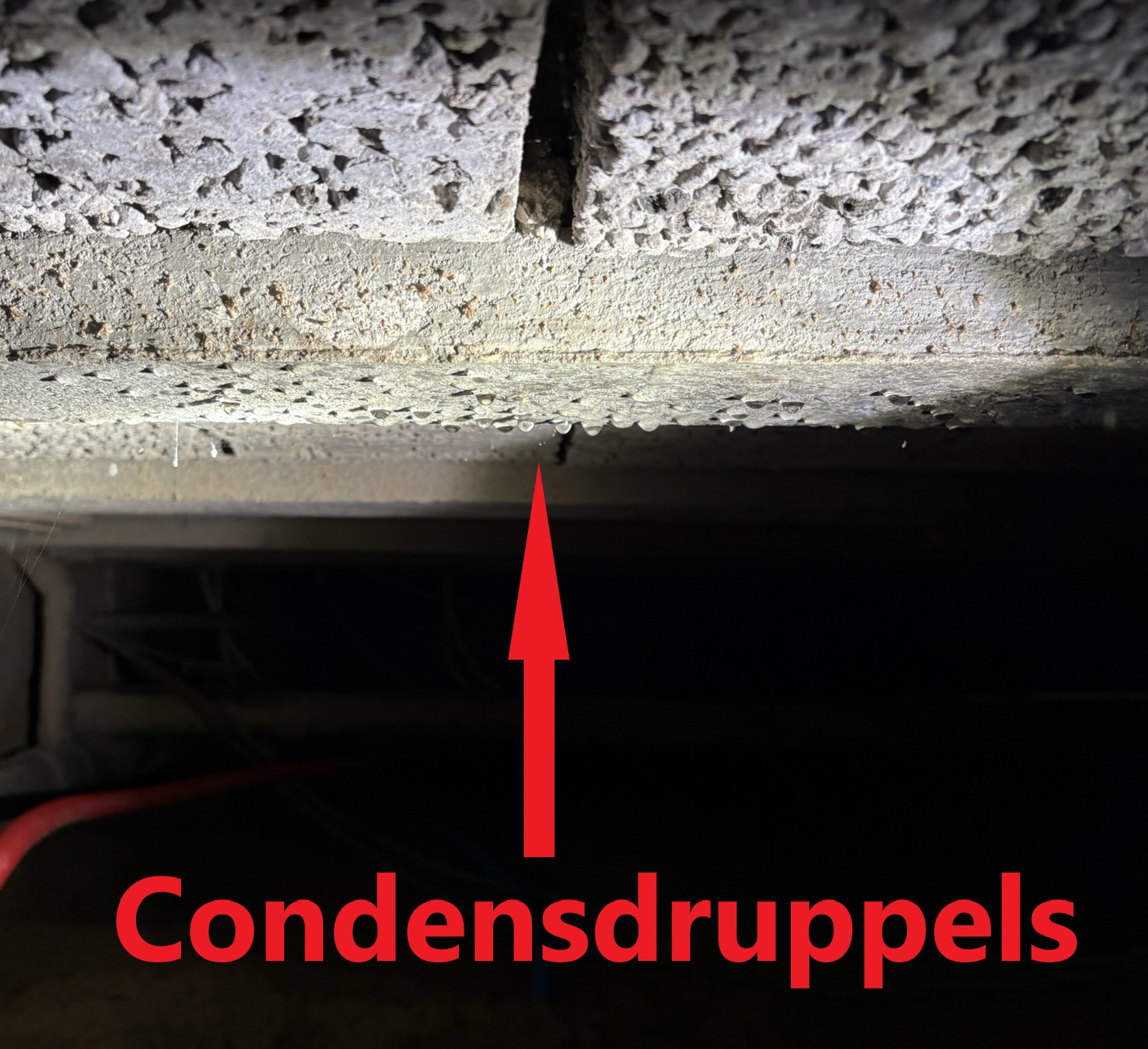 condens kruipruimte