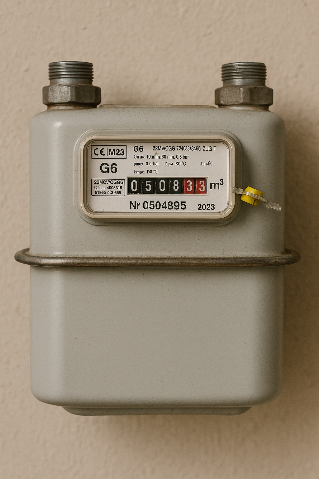 anologe gasmeter